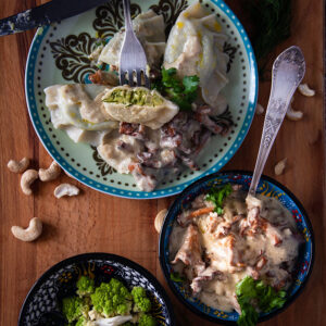 instagram pierogi z bobem