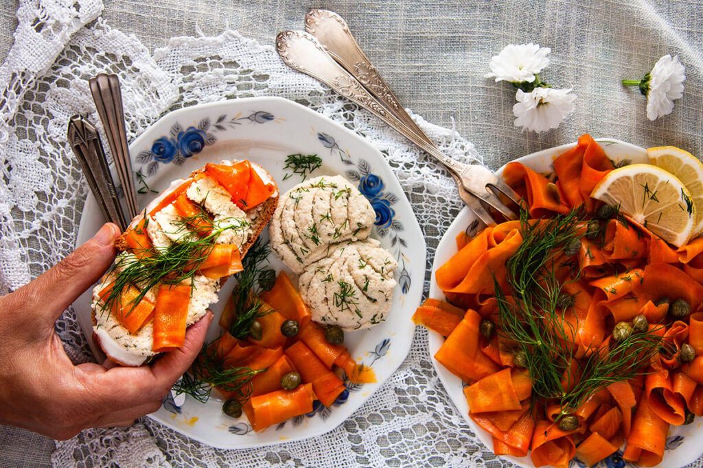 roślinny catering na imprezy