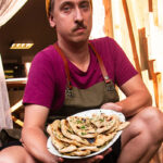 wegańskie chlebki naan