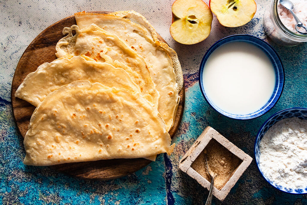 roślinne naleśniki