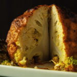 cały kalafior pieczony