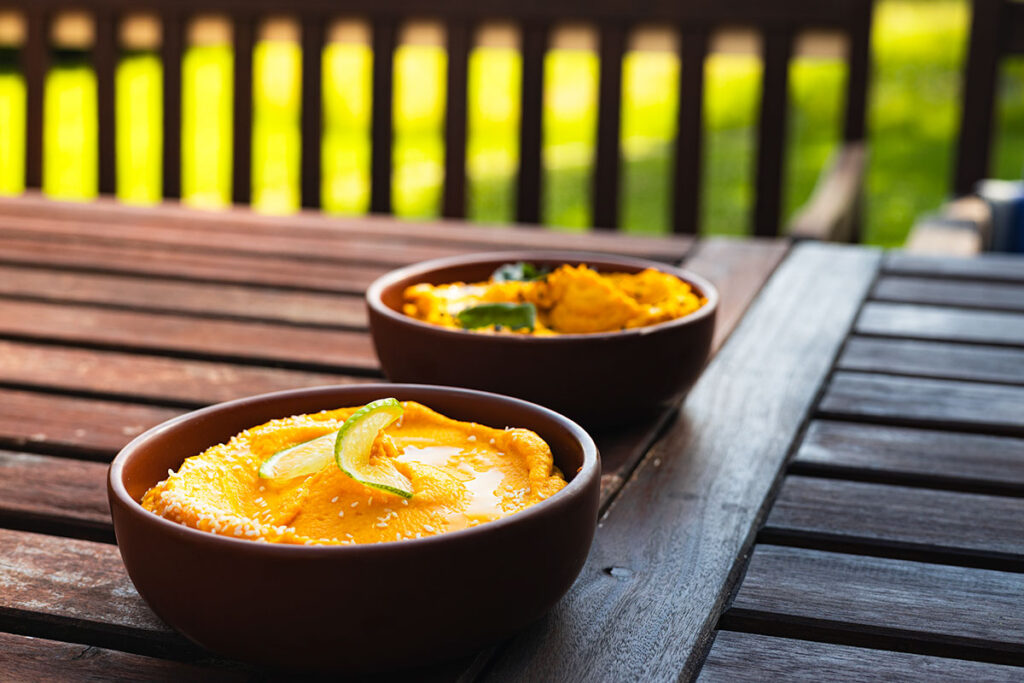 Cytrynowa pasta z marchewki