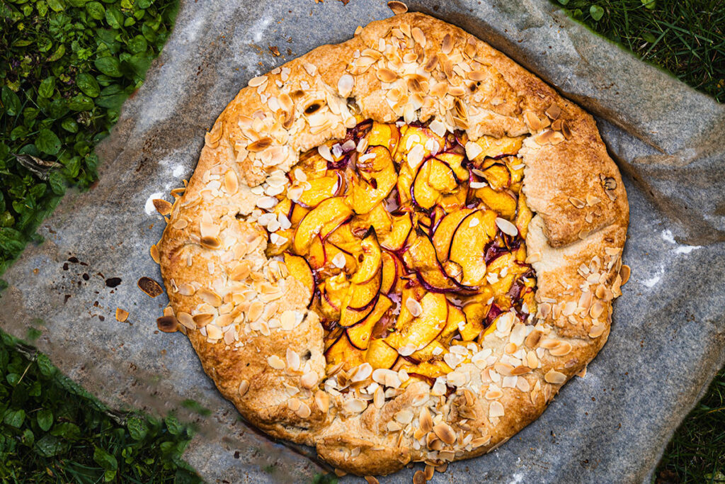 brzoskwiniowe galette