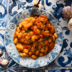 fasola w sosie dyniowym